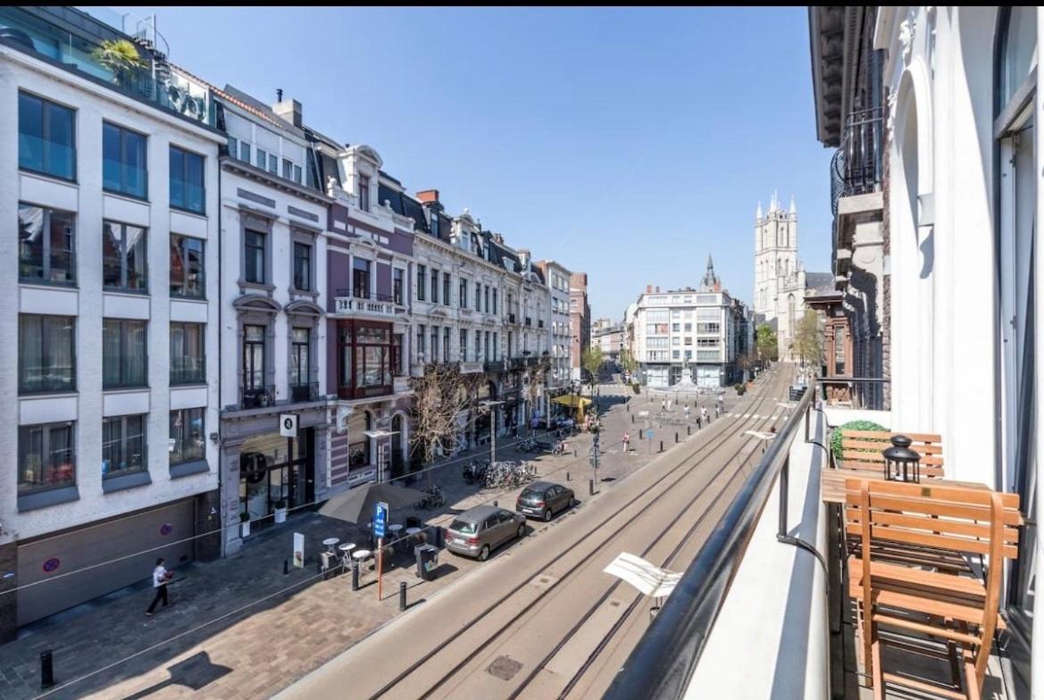 Modern Appartement In Hartje Gent Kültér fotó